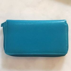 Teal Filofax Compact